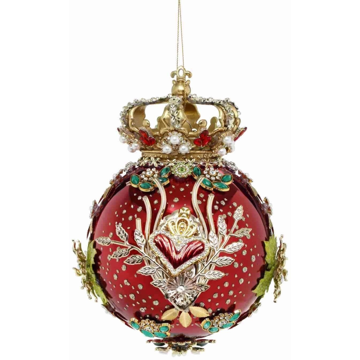 Дизайнерска играчка Goodwill & Mark Roberts - Crown Jewels Ball 18см
