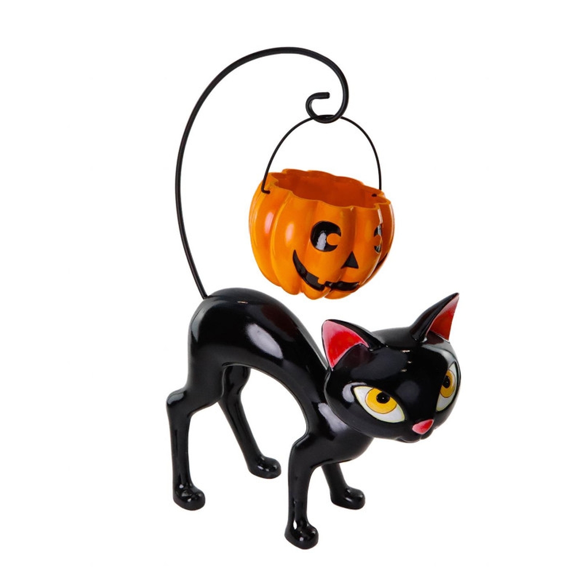 Goodwill Halloween - котка с контейнер тиква 67 см