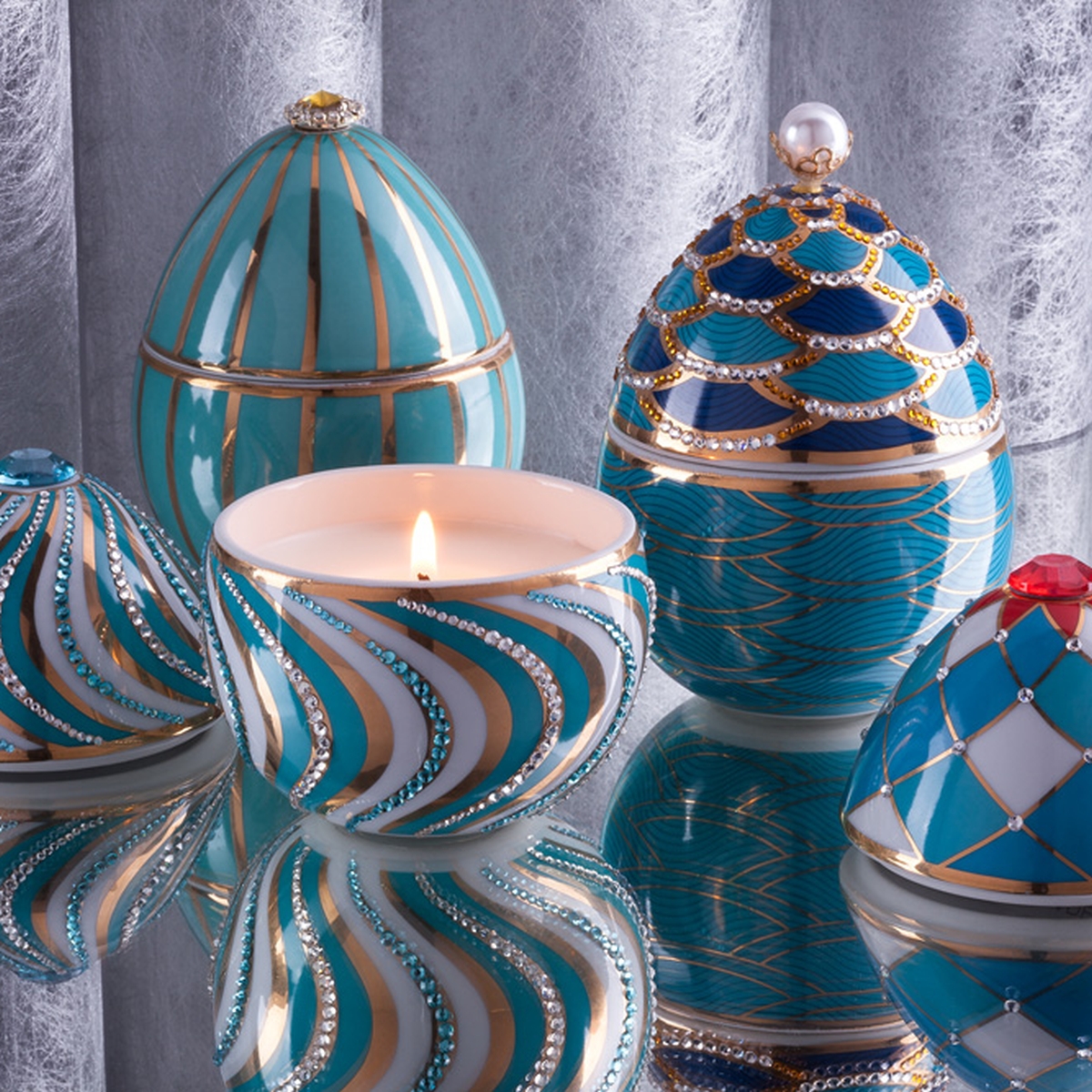 Ароматна свещ LADENAC - Scales Eggs 220гр