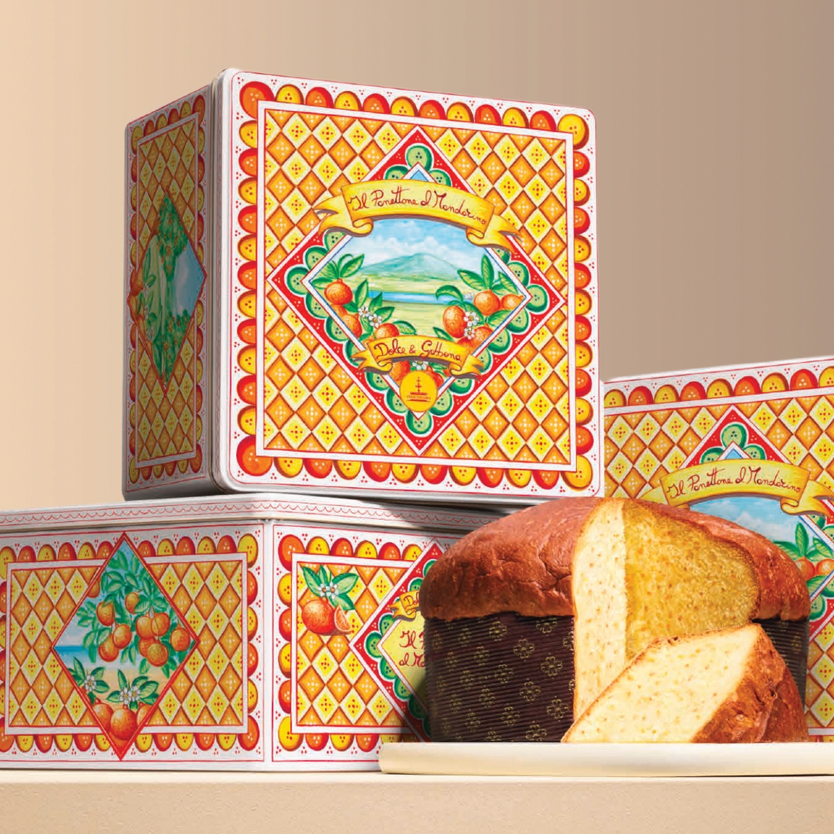 Fiasconaro Dolce&Gabbana IL PANETTONE AL MANDARINO 1KG