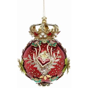 Дизайнерска играчка Goodwill & Mark Roberts - Crown Jewels Ball 18см